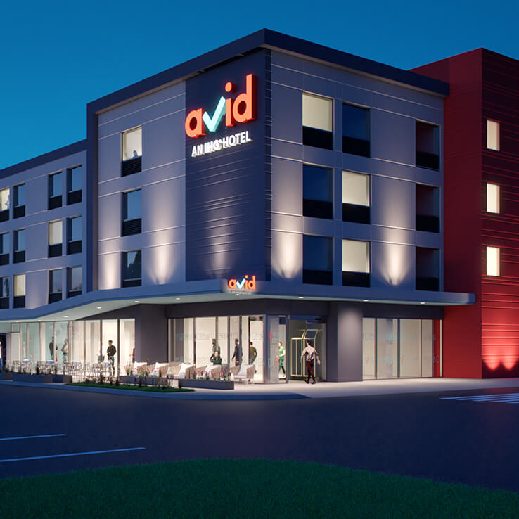 avid hotels interior