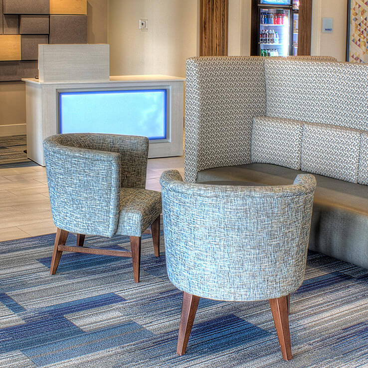 Lobby and check in desk