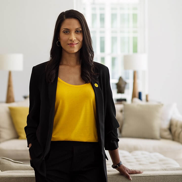 Person looking at the camera